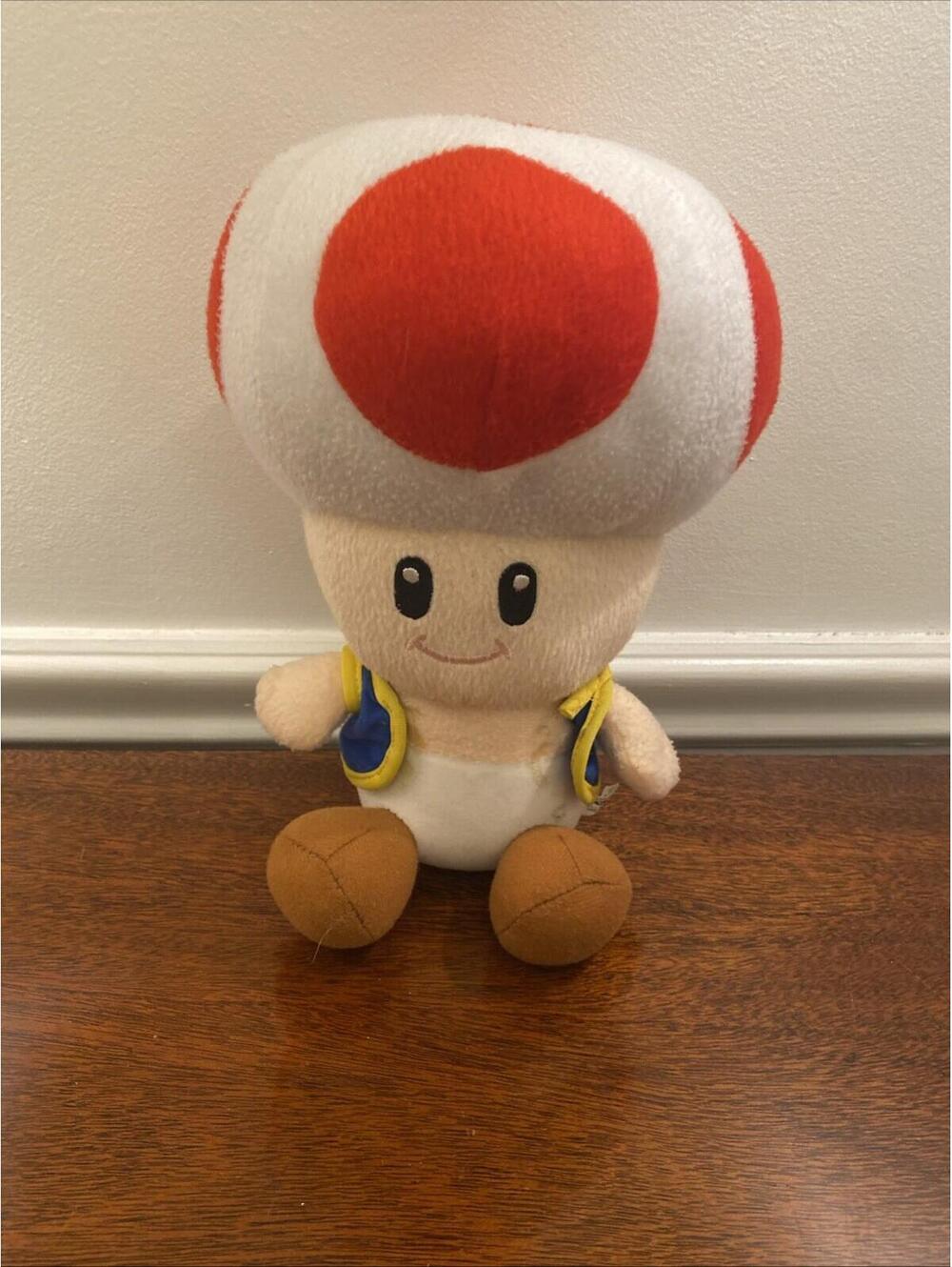 Super Mario Brothers 10 Inch Plush Toad
